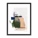 Shop Patchwork Pieces II Canvas Art Print-Abstract, Green, Neutrals, PC, Portrait, Rectangle, View All-framed wall decor artwork