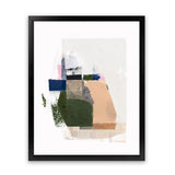 Shop Patchwork Pieces II Art Print-Abstract, Green, Neutrals, PC, Portrait, Rectangle, View All-framed painted poster wall decor artwork