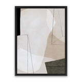 Shop Transparent I Canvas Art Print-Abstract, Neutrals, PC, Portrait, Rectangle, View All-framed wall decor artwork