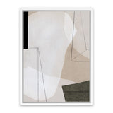 Shop Transparent I Canvas Art Print-Abstract, Neutrals, PC, Portrait, Rectangle, View All-framed wall decor artwork