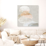 Shop Pile Up I (Square) Canvas Art Print-Abstract, Neutrals, PC, Square, View All-framed wall decor artwork