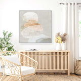 Shop Pile Up I (Square) Canvas Art Print-Abstract, Neutrals, PC, Square, View All-framed wall decor artwork