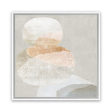 Shop Pile Up I (Square) Canvas Art Print-Abstract, Neutrals, PC, Square, View All-framed wall decor artwork