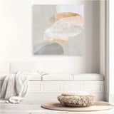 Shop Pile Up II (Square) Canvas Art Print-Abstract, Neutrals, PC, Square, View All-framed wall decor artwork