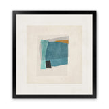 Shop Square Form I (Square) Art Print-Abstract, Blue, Neutrals, PC, Square, View All-framed painted poster wall decor artwork