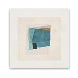 Shop Square Form I (Square) Art Print-Abstract, Blue, Neutrals, PC, Square, View All-framed painted poster wall decor artwork