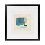 Shop Square Form II (Square) Art Print-Abstract, Blue, Neutrals, PC, Square, View All-framed painted poster wall decor artwork