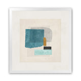 Shop Square Form II (Square) Art Print-Abstract, Blue, Neutrals, PC, Square, View All-framed painted poster wall decor artwork