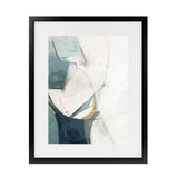 Shop Merging I Art Print-Abstract, Blue, Neutrals, PC, Portrait, Rectangle, View All-framed painted poster wall decor artwork
