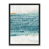 Shop Ocean Park I Canvas Art Print-Abstract, Blue, PC, Portrait, Rectangle, View All-framed wall decor artwork