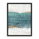Shop Ocean Park II Canvas Art Print-Abstract, Blue, PC, Portrait, Rectangle, View All-framed wall decor artwork