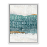 Shop Ocean Park II Canvas Art Print-Abstract, Blue, PC, Portrait, Rectangle, View All-framed wall decor artwork