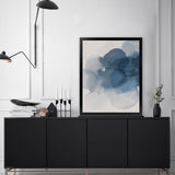 Shop Beside the Sea I Art Print-Abstract, Blue, PC, Portrait, Rectangle, View All-framed painted poster wall decor artwork