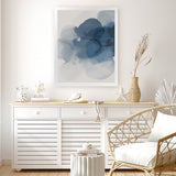 Shop Beside the Sea I Art Print-Abstract, Blue, PC, Portrait, Rectangle, View All-framed painted poster wall decor artwork