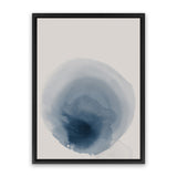 Shop Beside the Sea II Canvas Art Print-Abstract, Blue, PC, Portrait, Rectangle, View All-framed wall decor artwork