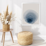 Shop Beside the Sea II Art Print-Abstract, Blue, PC, Portrait, Rectangle, View All-framed painted poster wall decor artwork