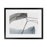 Shop Wrapped I Art Print-Abstract, Black, Blue, Horizontal, Neutrals, PC, Rectangle, View All-framed painted poster wall decor artwork