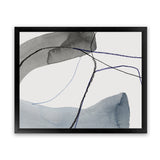 Shop Wrapped I Art Print-Abstract, Black, Blue, Horizontal, Neutrals, PC, Rectangle, View All-framed painted poster wall decor artwork