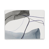 Shop Wrapped I Canvas Art Print-Abstract, Black, Blue, Horizontal, Neutrals, PC, Rectangle, View All-framed wall decor artwork