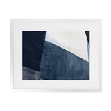 Shop Blue Merge Art Print-Abstract, Blue, Horizontal, PC, Rectangle, View All-framed painted poster wall decor artwork