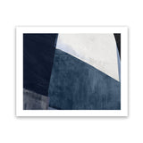 Shop Blue Merge Art Print-Abstract, Blue, Horizontal, PC, Rectangle, View All-framed painted poster wall decor artwork