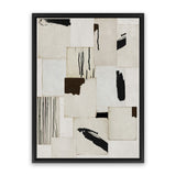 Shop Splattering I Canvas Art Print-Abstract, Neutrals, PC, Portrait, Rectangle, View All-framed wall decor artwork