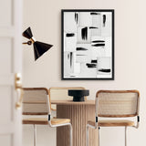 Shop Splattering II Canvas Art Print-Abstract, Neutrals, PC, Portrait, Rectangle, View All-framed wall decor artwork