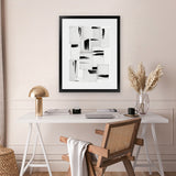 Shop Splattering II Art Print-Abstract, Neutrals, PC, Portrait, Rectangle, View All-framed painted poster wall decor artwork