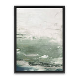 Shop Emerald Daze I Canvas Art Print-Abstract, Green, PC, Portrait, Rectangle, View All-framed wall decor artwork