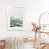 Shop Emerald Daze I Art Print-Abstract, Green, PC, Portrait, Rectangle, View All-framed painted poster wall decor artwork