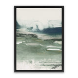 Shop Emerald Daze II Canvas Art Print-Abstract, Green, PC, Portrait, Rectangle, View All-framed wall decor artwork