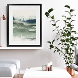 Shop Emerald Daze II Art Print-Abstract, Green, PC, Portrait, Rectangle, View All-framed painted poster wall decor artwork