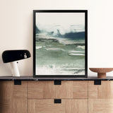 Shop Emerald Daze II Art Print-Abstract, Green, PC, Portrait, Rectangle, View All-framed painted poster wall decor artwork