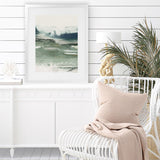 Shop Emerald Daze II Art Print-Abstract, Green, PC, Portrait, Rectangle, View All-framed painted poster wall decor artwork