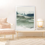 Shop Emerald Daze II Art Print-Abstract, Green, PC, Portrait, Rectangle, View All-framed painted poster wall decor artwork