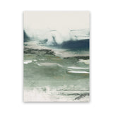 Shop Emerald Daze II Canvas Art Print-Abstract, Green, PC, Portrait, Rectangle, View All-framed wall decor artwork