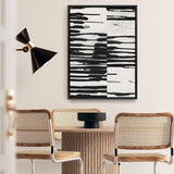 Shop Wonderful Life II Canvas Art Print-Abstract, Black, PC, Portrait, Rectangle, View All-framed wall decor artwork