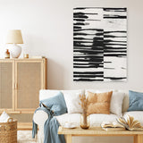 Shop Wonderful Life II Canvas Art Print-Abstract, Black, PC, Portrait, Rectangle, View All-framed wall decor artwork