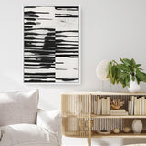 Shop Wonderful Life II Canvas Art Print-Abstract, Black, PC, Portrait, Rectangle, View All-framed wall decor artwork