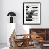 Shop Wonderful Life II Art Print-Abstract, Black, PC, Portrait, Rectangle, View All-framed painted poster wall decor artwork