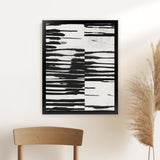 Shop Wonderful Life II Art Print-Abstract, Black, PC, Portrait, Rectangle, View All-framed painted poster wall decor artwork