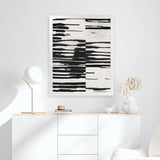 Shop Wonderful Life II Art Print-Abstract, Black, PC, Portrait, Rectangle, View All-framed painted poster wall decor artwork