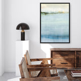 Shop August Rush I Canvas Art Print-Abstract, Blue, PC, Portrait, Rectangle, View All-framed wall decor artwork