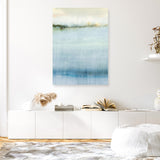 Shop August Rush I Canvas Art Print-Abstract, Blue, PC, Portrait, Rectangle, View All-framed wall decor artwork