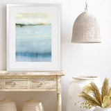 Shop August Rush I Art Print-Abstract, Blue, PC, Portrait, Rectangle, View All-framed painted poster wall decor artwork