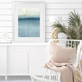 Shop August Rush II Art Print-Abstract, Blue, PC, Portrait, Rectangle, View All-framed painted poster wall decor artwork