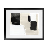 Shop Checkmate Art Print-Abstract, Black, Horizontal, Neutrals, PC, Rectangle, View All-framed painted poster wall decor artwork