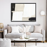 Shop Checkmate II Canvas Art Print-Abstract, Horizontal, Neutrals, PC, Rectangle, View All-framed wall decor artwork