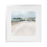 Shop Shimmering Path (Square) Art Print-Abstract, Blue, Landscape, Neutrals, PC, Square, View All-framed painted poster wall decor artwork