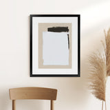 Shop Two Mirrors Art Print-Abstract, Neutrals, PC, Portrait, Rectangle, View All-framed painted poster wall decor artwork